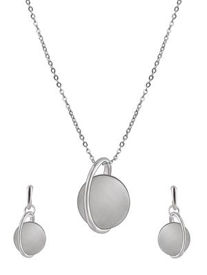 silver metal pendant - 17006378 - Standard Image - 2