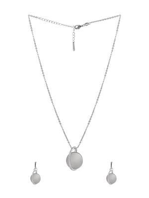 silver metal pendant - 17006378 - Standard Image - 3