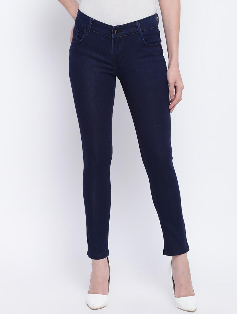 mid rise ankle length jeans - 17006433 - Zoom Image - 1
