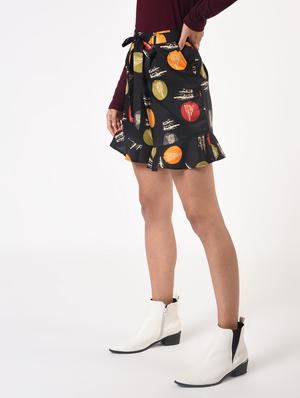 high rise abstract shorts - 17006488 - Standard Image - 3