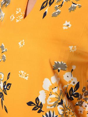 bell sleeves floral top - 17006495 - Standard Image - 6