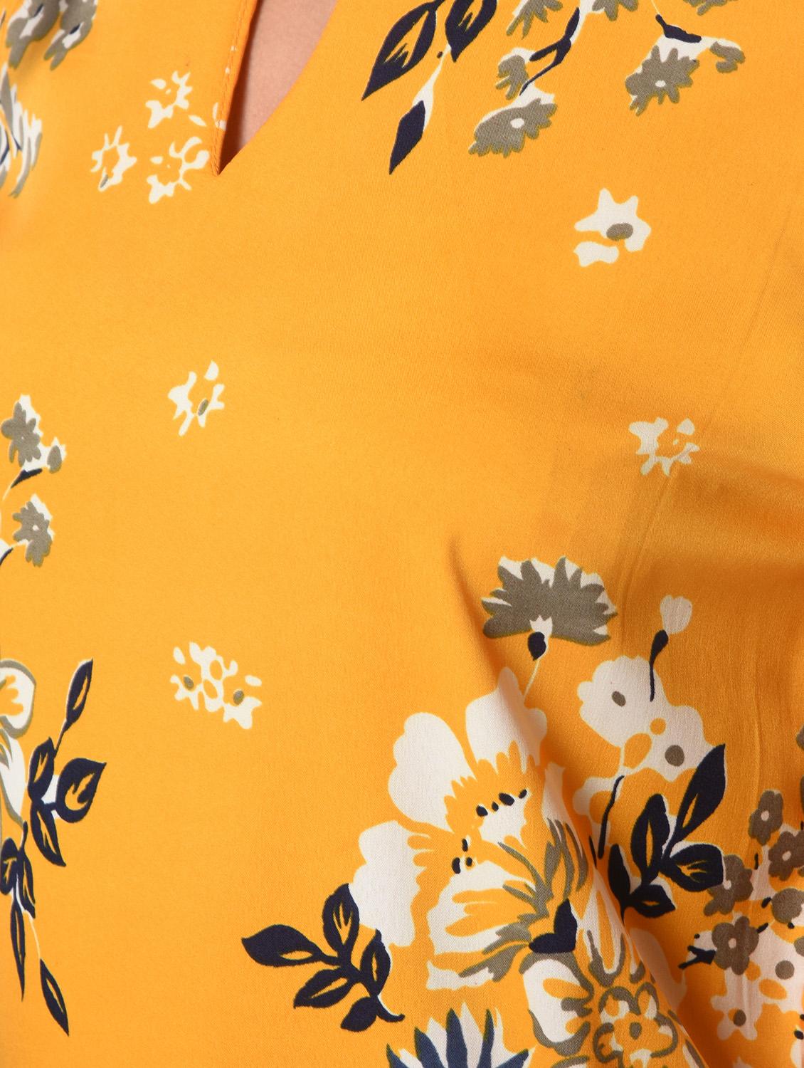 bell sleeves floral top - 17006495 - Zoom Image - 6