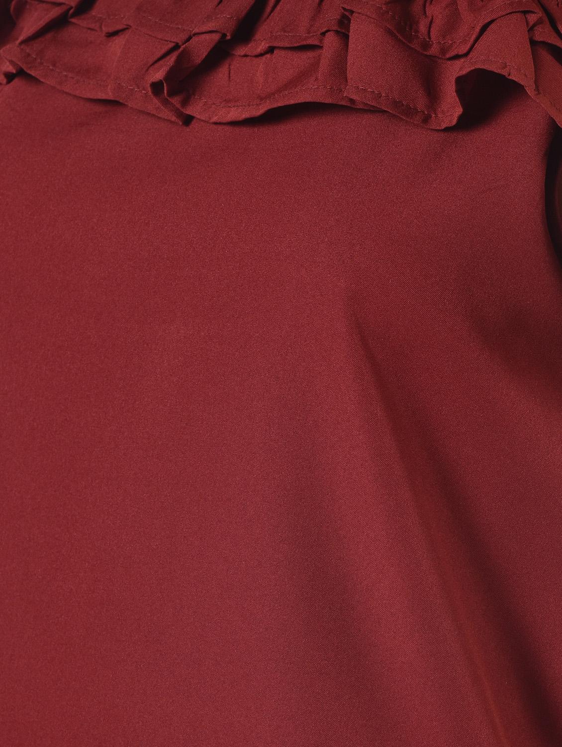 ruffle detail off shoulder top - 17006496 - Zoom Image - 6