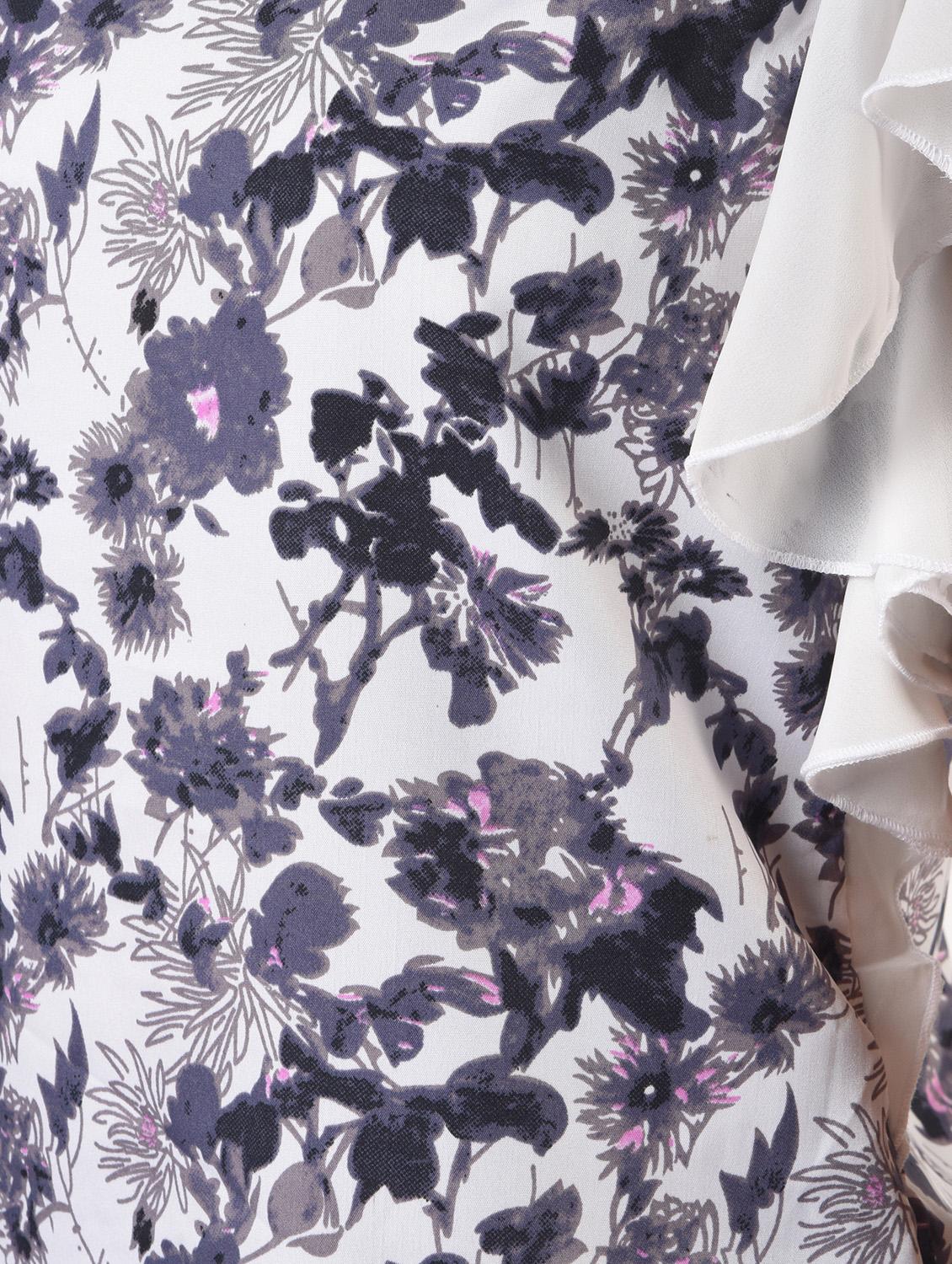 sheer sleeves floral top - 17006498 - Zoom Image - 6