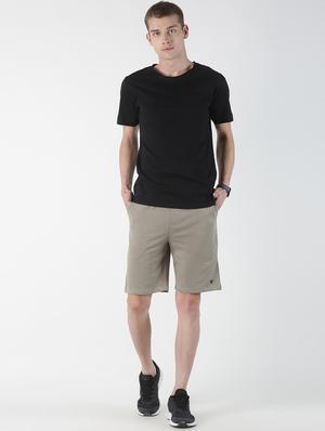 grey solid shorts - 17006680 - Standard Image - 4