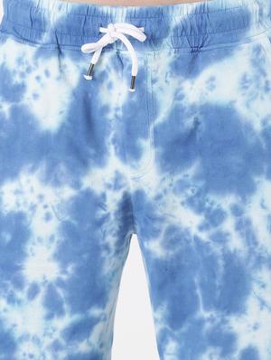 blue tie & dye shorts - 17006685 - Standard Image - 5