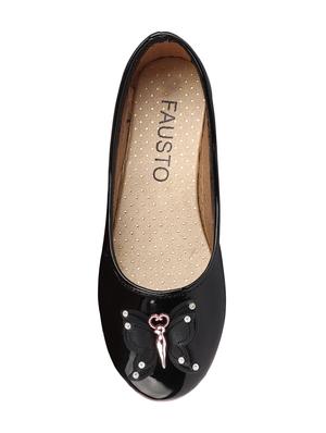 black patent leather slip on ballerina - 17007284 - Standard Image - 3