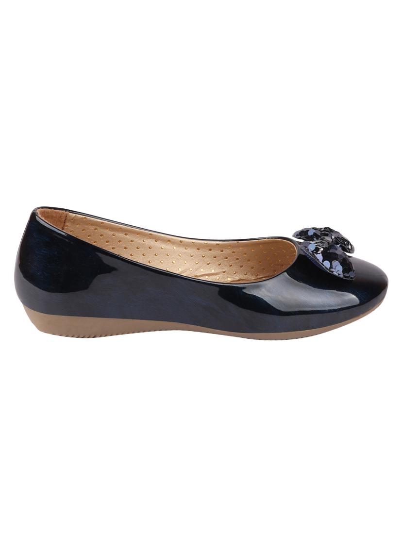 blue patent leather slip on ballerina - 17007289 - Zoom Image - 2