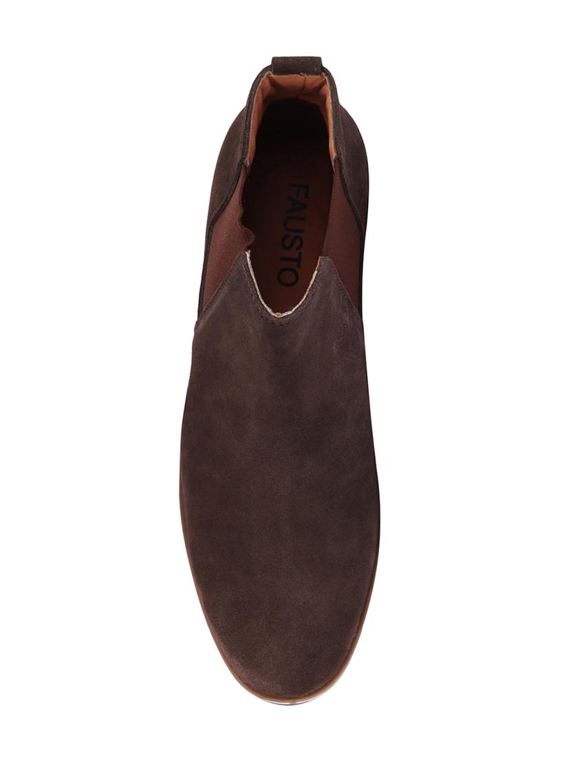 brown suede low ankle boots - 17007305 - Zoom Image - 3