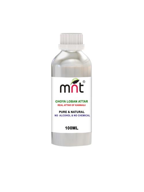 mnt choya loban attar for unisex, long lasting & alcohol free (100ml) - pure natural & premium quality roll-on attar - 17007403 - Standard Image - 1
