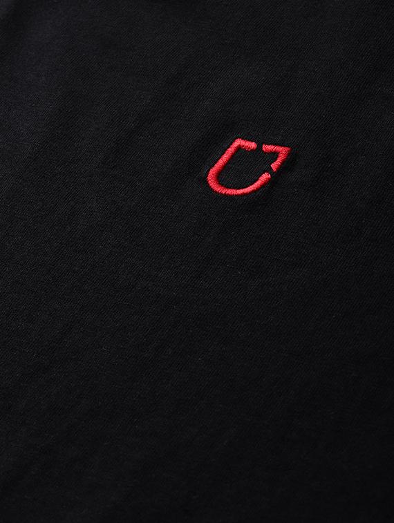 black solid t-shirt - 17007639 - Zoom Image - 5