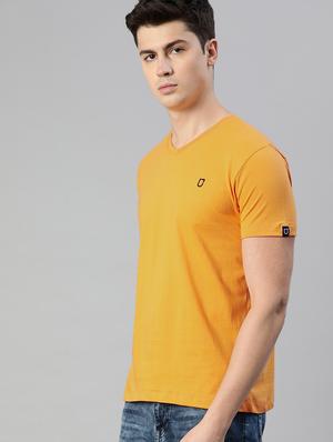 yellow solid t-shirt - 17007643 - Standard Image - 2