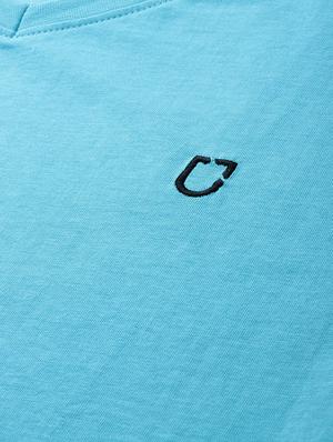 light blue solid t-shirt - 17007647 - Standard Image - 5