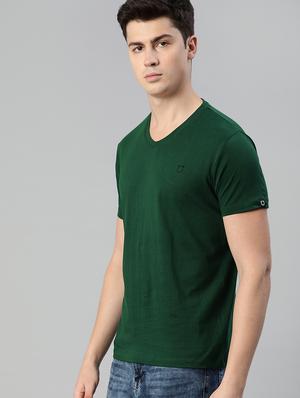 green solid t-shirt - 17007652 - Standard Image - 2
