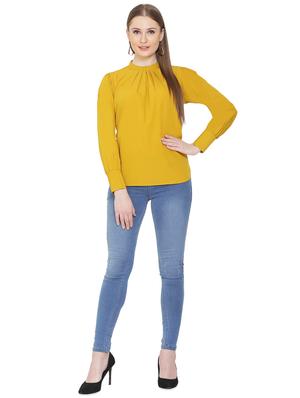round neck long sleeves top - 17007710 - Standard Image - 4