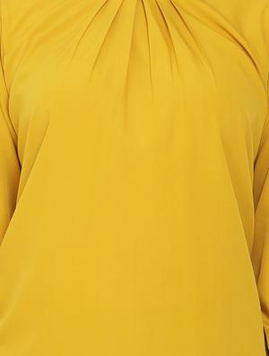 round neck long sleeves top - 17007710 - Standard Image - 5