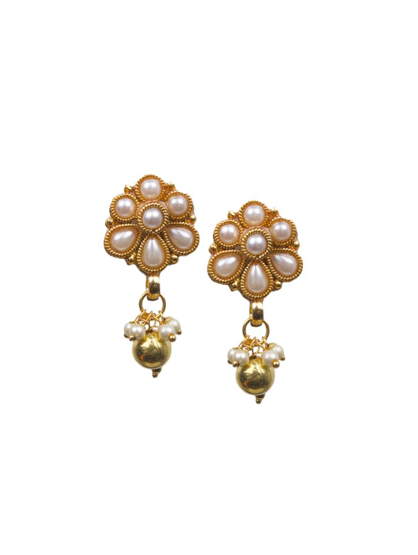 gold plated bridal necklace - 17008946 - Zoom Image - 2