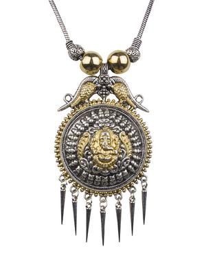 silver plated short necklace - 17008959 - Standard Image - 2