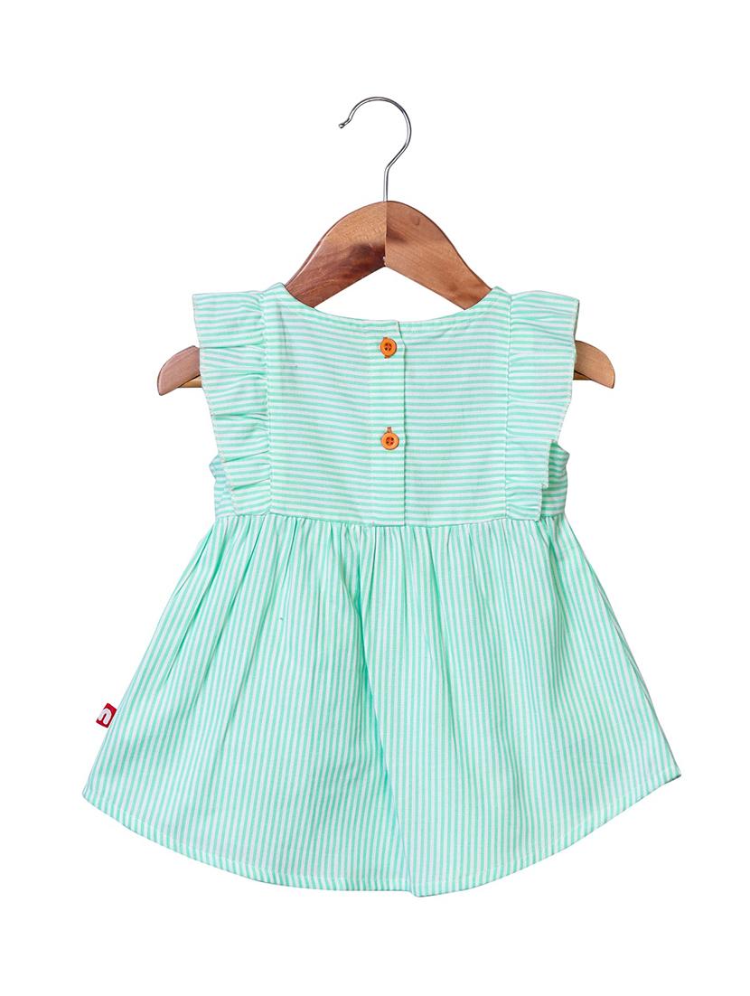 green cotton frock - 17009083 - Zoom Image - 2