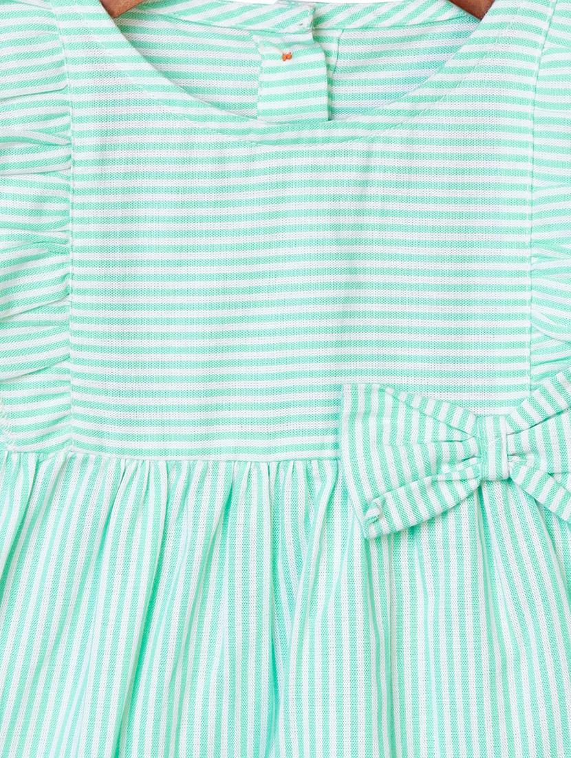 green cotton frock - 17009083 - Zoom Image - 3