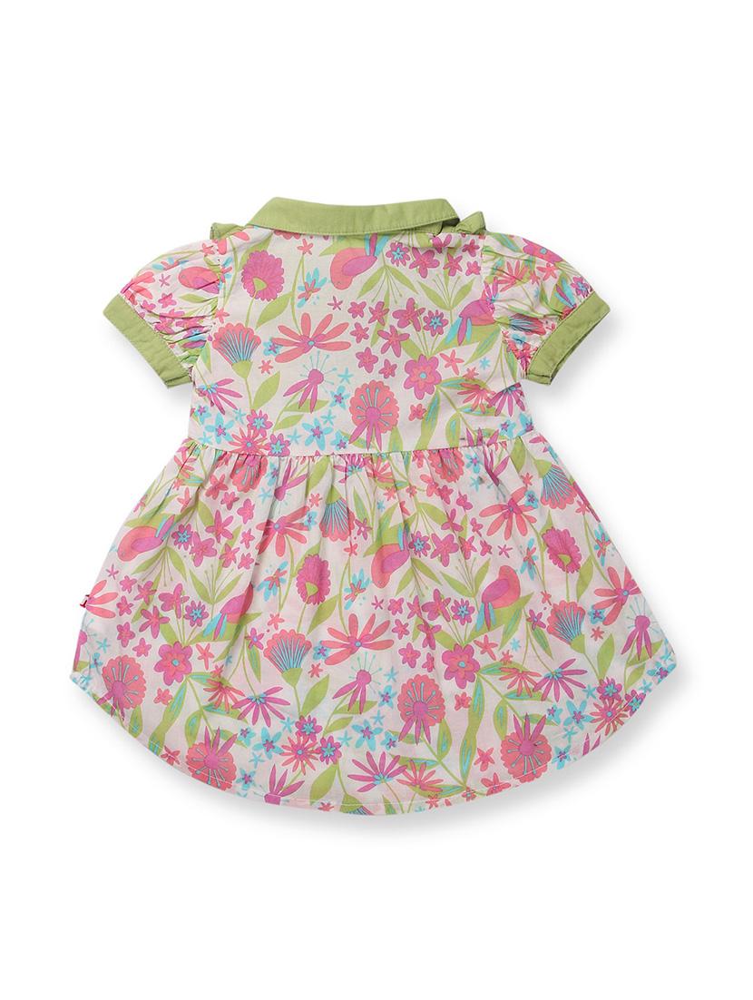 green cotton frock - 17009084 - Zoom Image - 2