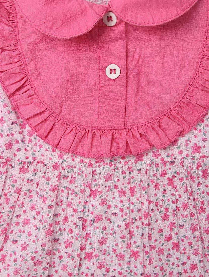 pink cotton frock - 17009086 - Zoom Image - 3