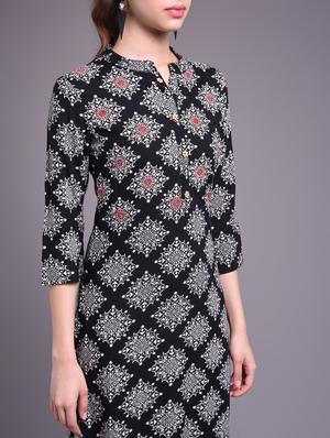 printed kurta pant set - 17009141 - Standard Image - 5