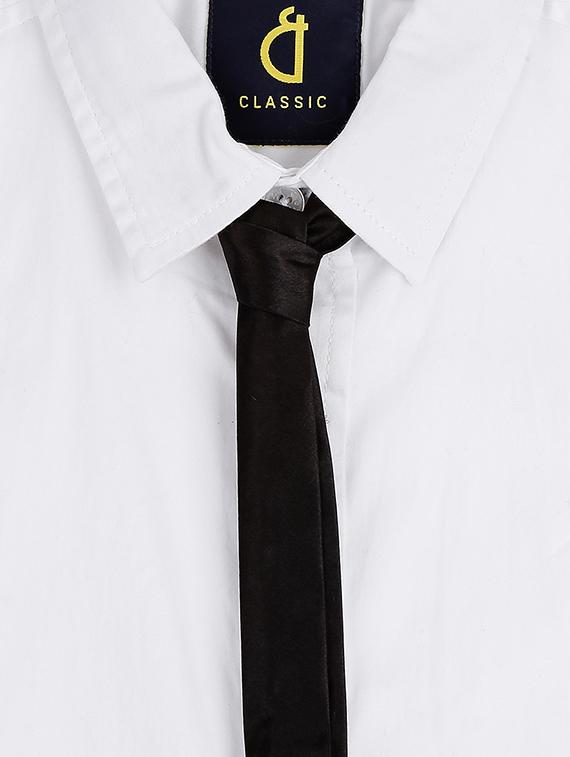 white cotton shirt - 17009178 - Zoom Image - 3