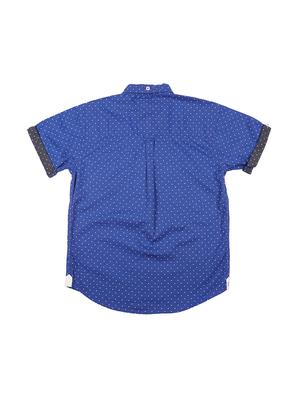 blue cotton shirt - 17009255 - Standard Image - 2