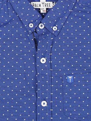 blue cotton shirt - 17009255 - Standard Image - 3