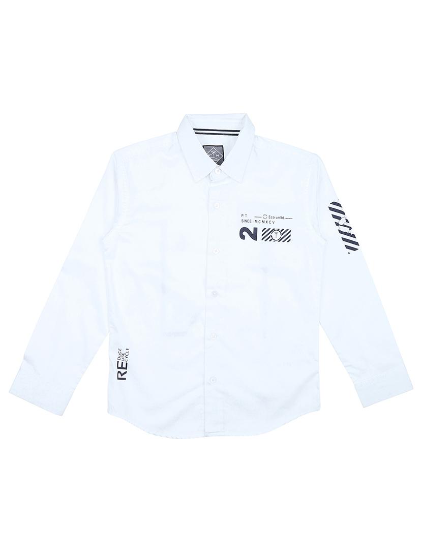 white cotton shirt - 17009288 - Zoom Image - 1