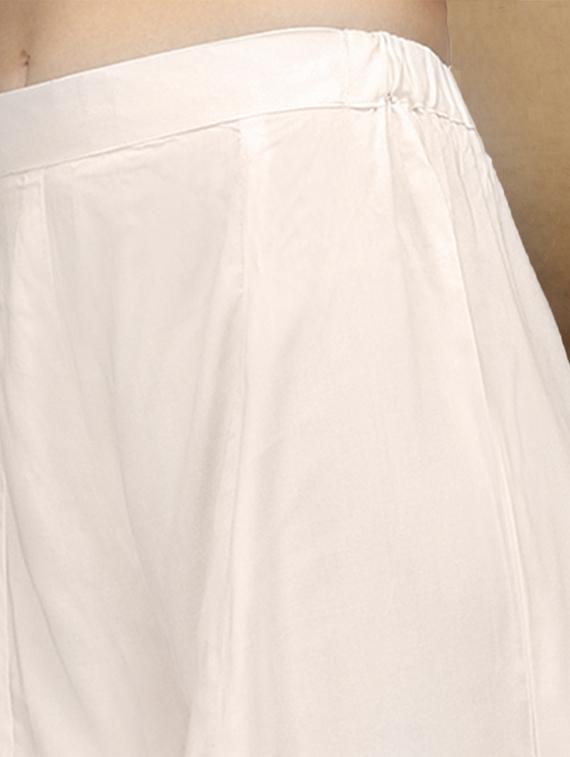 solid kurta palazzo set - 17009378 - Zoom Image - 6