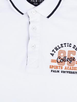 white cotton tshirt - 17009413 - Standard Image - 3
