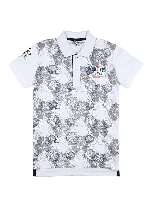 white cotton tshirt - 17009438 - Standard Image - 1