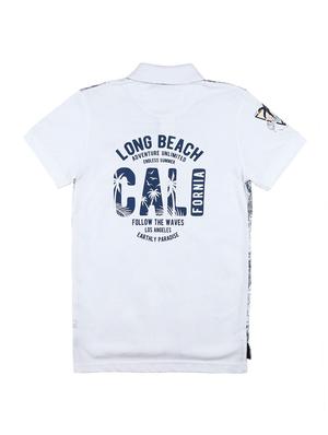 white cotton tshirt - 17009438 - Standard Image - 2