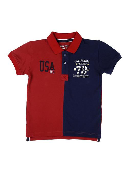 dark blue cotton tshirt - 17009468 - Standard Image - 1