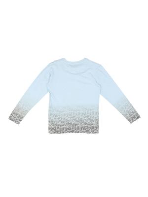 light blue cotton tshirt - 17009521 - Standard Image - 2