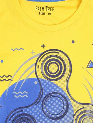 yellow cotton tshirt - 17009529 - Standard Image - 3