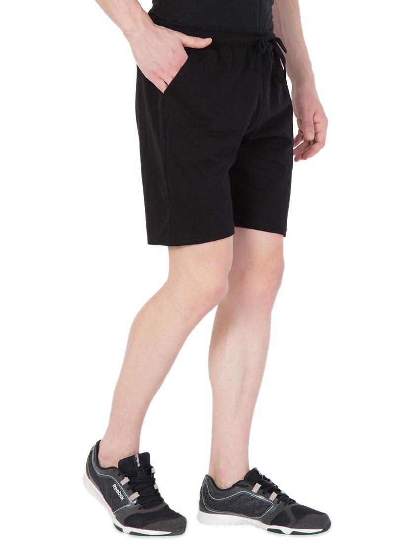 black solid shorts - 17009851 - Zoom Image - 2
