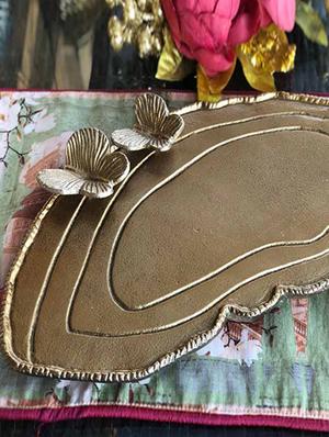 butterfly decorative/serving platter - 17010474 - Standard Image - 3