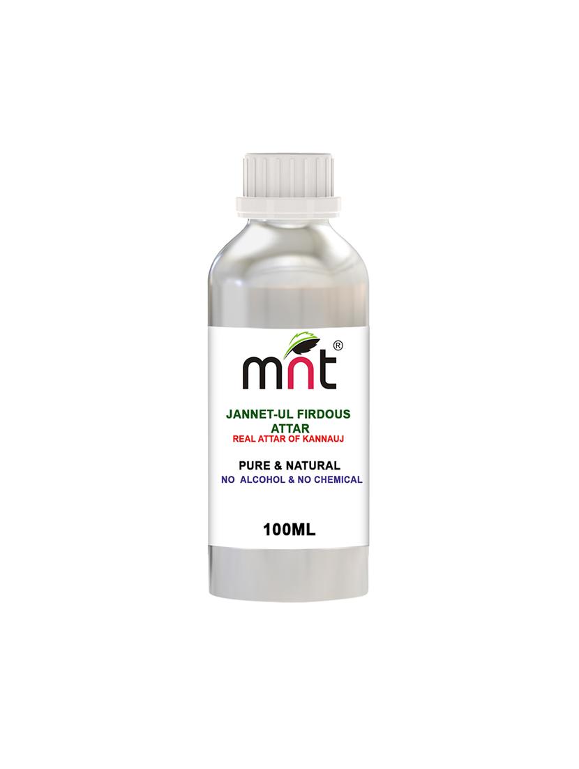 mnt jannet-ul firdous attar for unisex, long lasting & alcohol free (100ml) - pure natural & premium quality roll-on attar - 17010534 - Zoom Image - 1