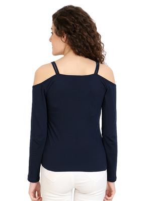 off shoulder solid top - 17010643 - Standard Image - 3
