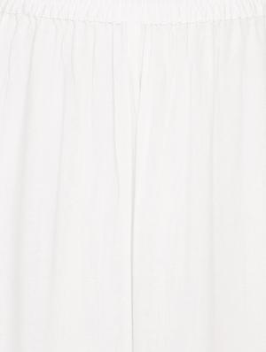 white rayon palazzos - 17010970 - Standard Image - 5