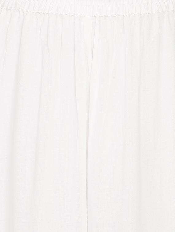 white rayon palazzos - 17010970 - Zoom Image - 5