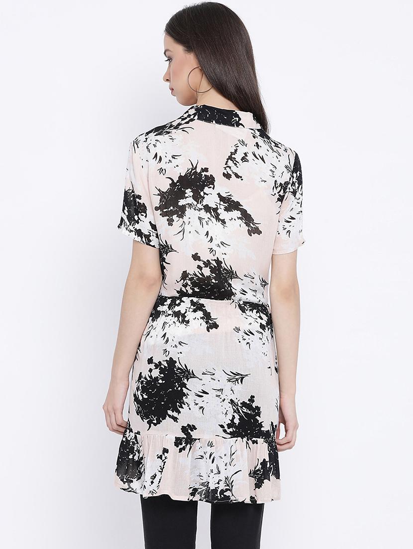 printed a-line tunic - 17011076 - Zoom Image - 3
