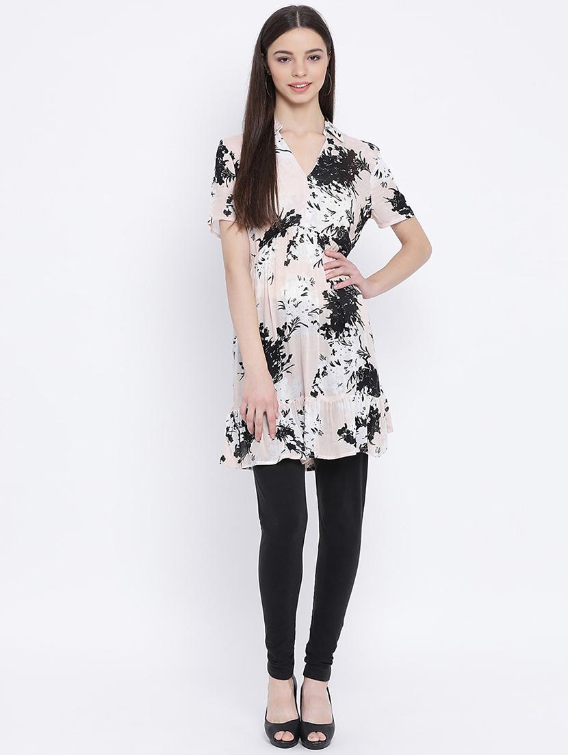 printed a-line tunic - 17011076 - Zoom Image - 4