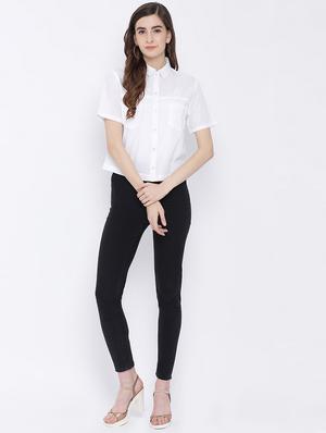 optic white solid shirt - 17011091 - Standard Image - 4
