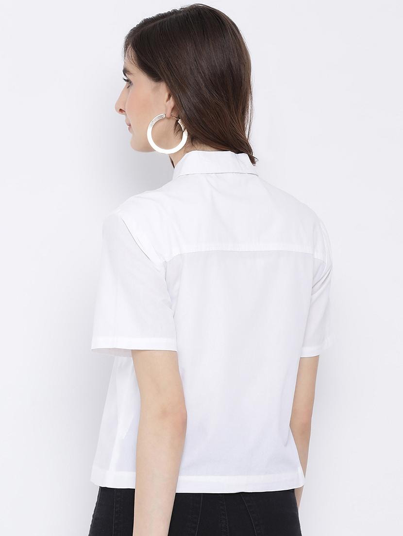 optic white solid shirt - 17011091 - Zoom Image - 3