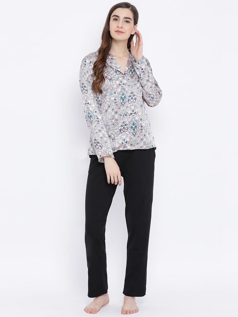 lapel neck paisley shirt - 17011101 - Zoom Image - 4