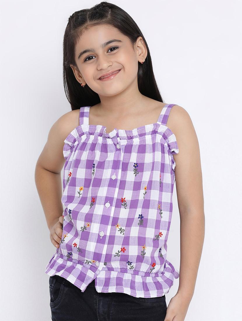 multi colored cotton regular tops & tee - 17011157 - Zoom Image - 1